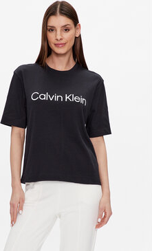 T-shirt Calvin Klein z krótkim rękawem w młodzieżowym stylu