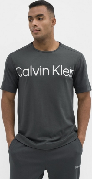 T-shirt Calvin Klein z krótkim rękawem z bawełny