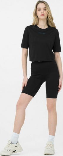 T-shirt Calvin Klein z okrągłym dekoltem z krótkim rękawem w sportowym stylu