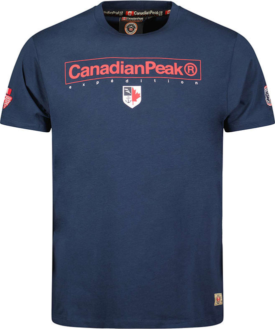 T-shirt Canadian Peak z bawełny w młodzieżowym stylu