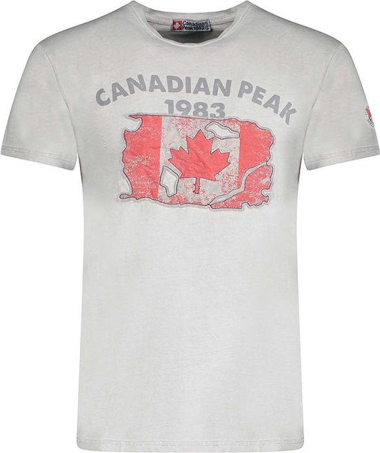T-shirt Canadian Peak z krótkim rękawem w młodzieżowym stylu