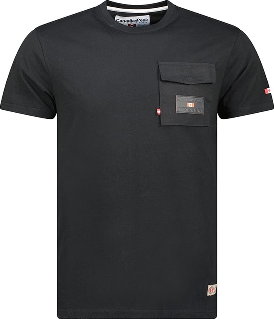 T-shirt Canadian Peak z krótkim rękawem w stylu casual