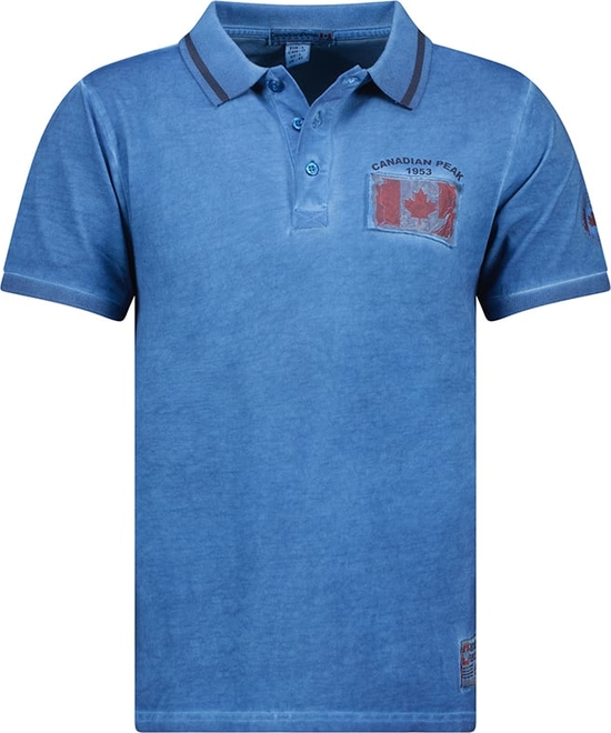 T-shirt Canadian Peak z krótkim rękawem z bawełny w stylu casual