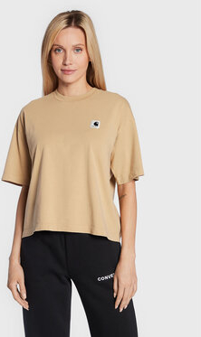 T-shirt Carhartt WIP w stylu casual z okrągłym dekoltem