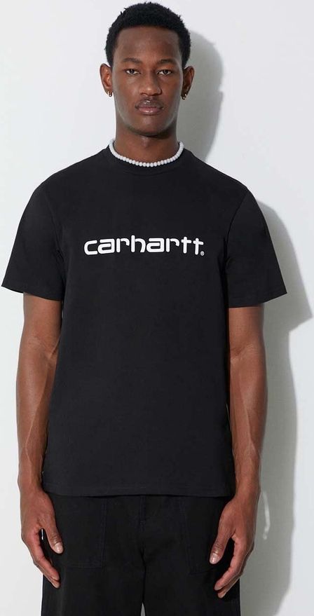 T-shirt Carhartt WIP z bawełny z nadrukiem