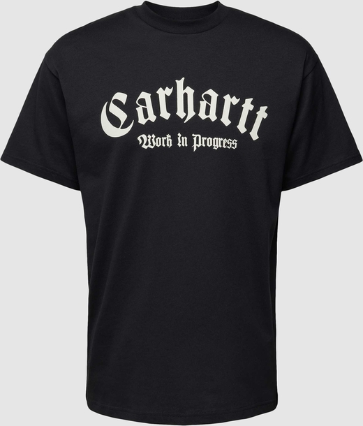 T-shirt Carhartt WIP z nadrukiem z bawełny