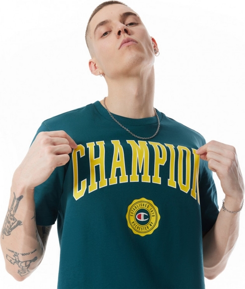 T-shirt Champion z krótkim rękawem w sportowym stylu