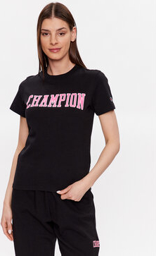 T-shirt Champion z krótkim rękawem w sportowym stylu z okrągłym dekoltem