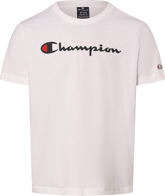 T-shirt Champion z nadrukiem z bawełny