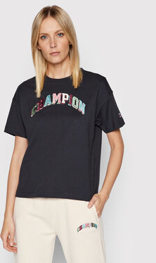 T-shirt Champion z okrągłym dekoltem w młodzieżowym stylu