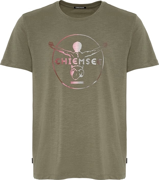 T-shirt Chiemsee z krótkim rękawem z bawełny