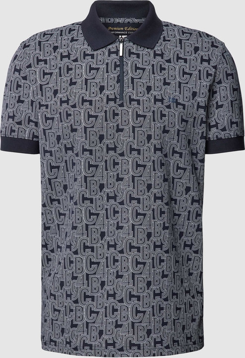 T-shirt Christian Berg z krótkim rękawem z bawełny