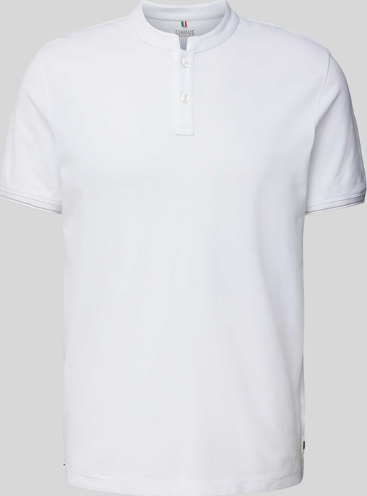 T-shirt Cinque z krótkim rękawem z bawełny w stylu casual