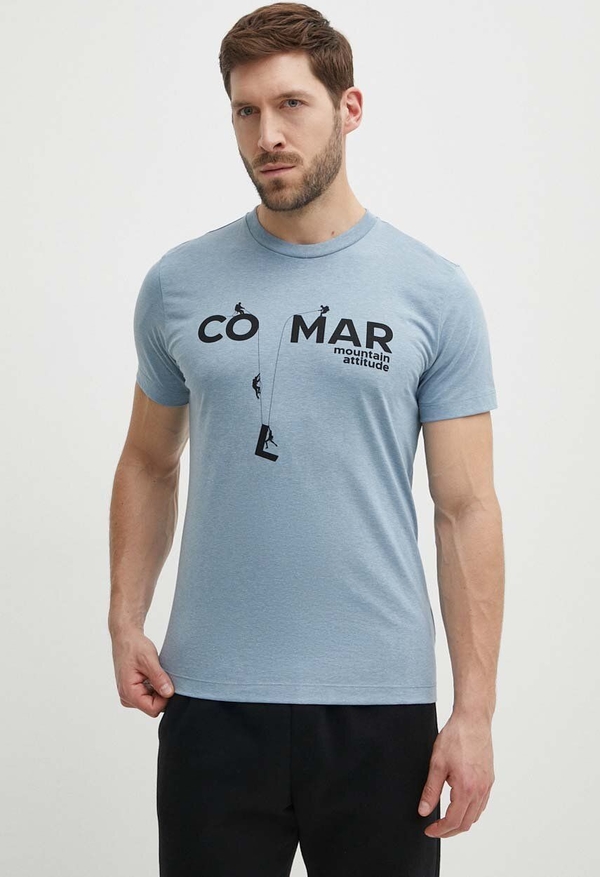 T-shirt Colmar z nadrukiem