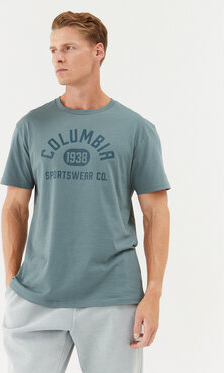 T-shirt Columbia w młodzieżowym stylu z krótkim rękawem