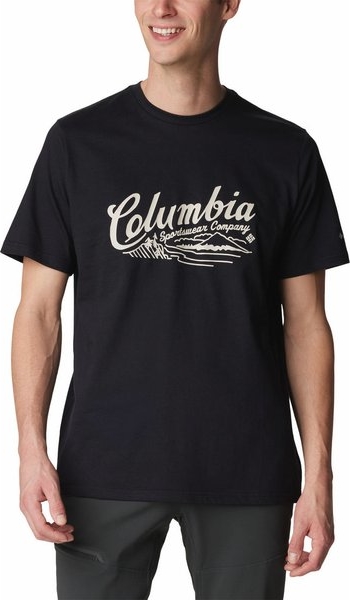 T-shirt Columbia w stylu klasycznym