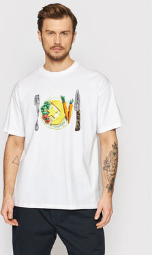 T-shirt Converse w młodzieżowym stylu z krótkim rękawem z nadrukiem