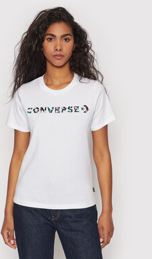 T-shirt Converse z okrągłym dekoltem