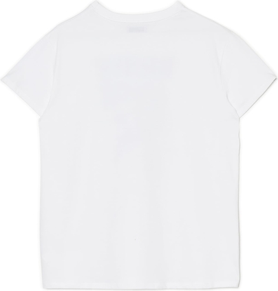 T-shirt Cropp z okrągłym dekoltem w młodzieżowym stylu z nadrukiem