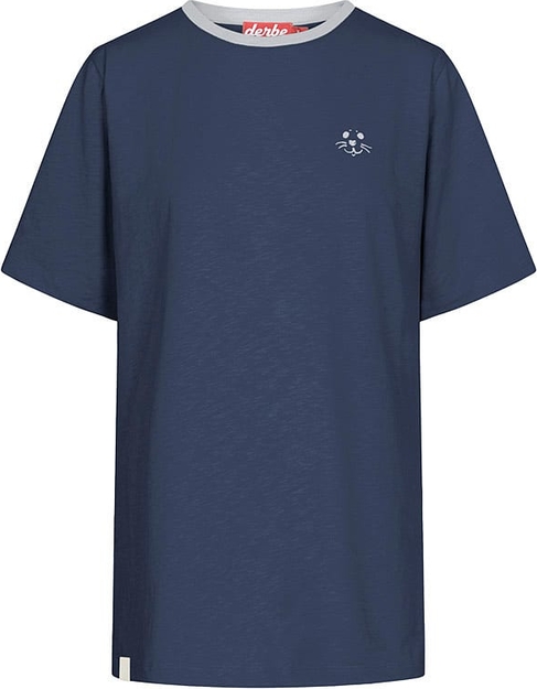 T-shirt Derbe w stylu casual z okrągłym dekoltem