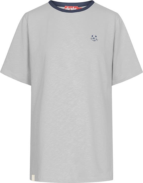 T-shirt Derbe w stylu casual z okrągłym dekoltem z krótkim rękawem