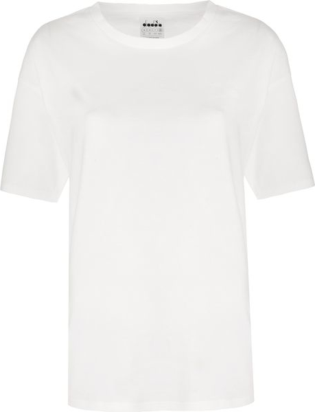 T-shirt Diadora z bawełny z krótkim rękawem