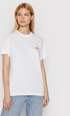 T-shirt Dickies w stylu casual z krótkim rękawem z okrągłym dekoltem