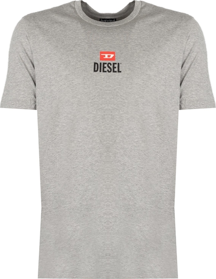 T-shirt Diesel z bawełny w stylu casual