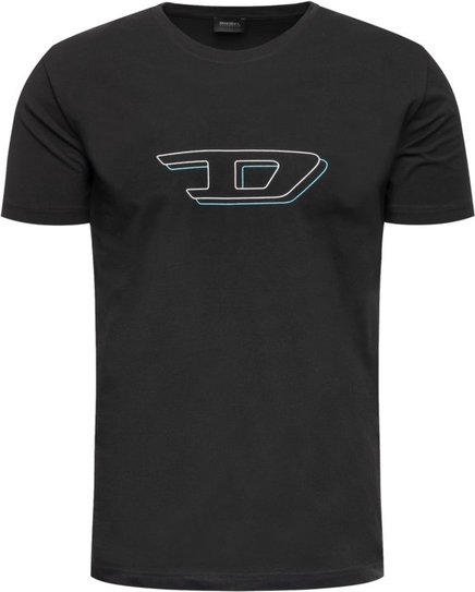 T-shirt Diesel z krótkim rękawem z nadrukiem
