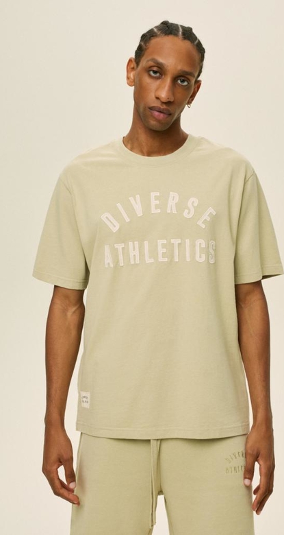 T-shirt Diverse z dżerseju w młodzieżowym stylu
