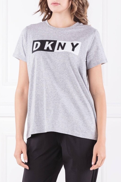 T-shirt DKNY z bawełny