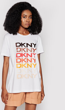 T-shirt DKNY z krótkim rękawem