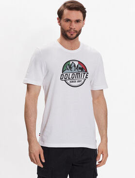 T-shirt Dolomite w młodzieżowym stylu z krótkim rękawem