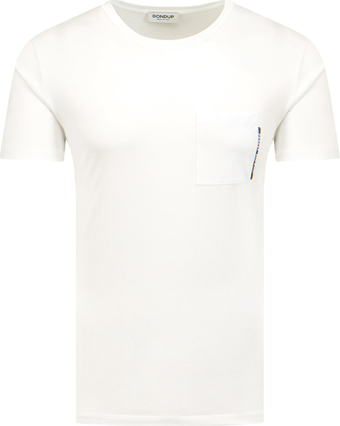 T-shirt Dondup z krótkim rękawem z bawełny