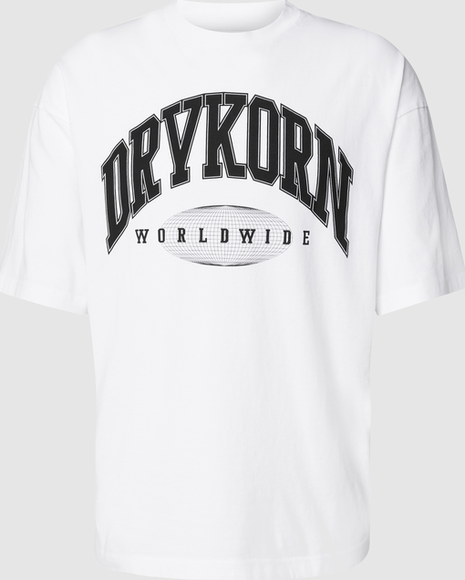 T-shirt Drykorn z nadrukiem