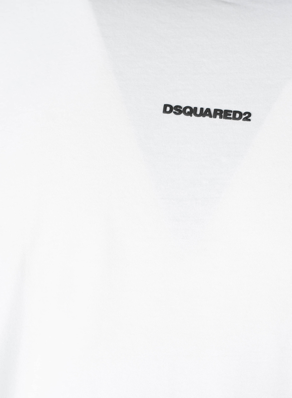 T-shirt Dsquared2 z tkaniny