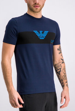 T-shirt EA7 Emporio Armani w stylu casual