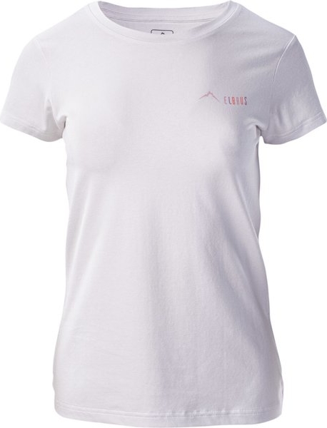 T-shirt Elbrus z bawełny z krótkim rękawem w stylu casual