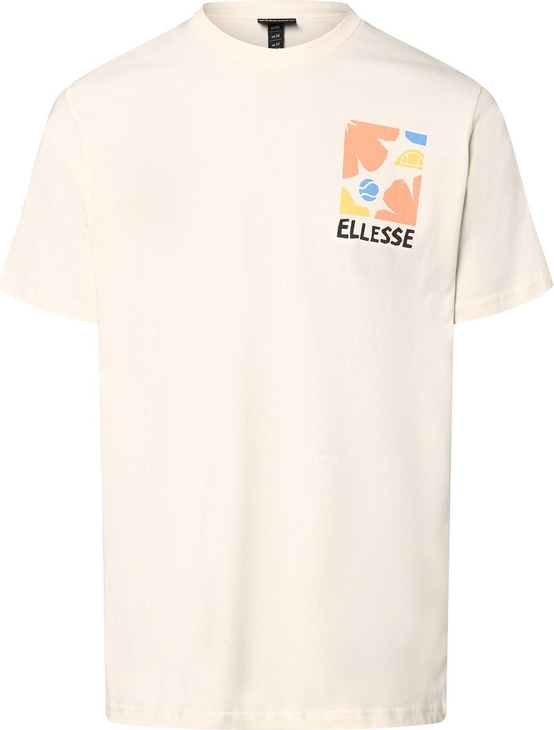 T-shirt Ellesse z bawełny z krótkim rękawem w młodzieżowym stylu