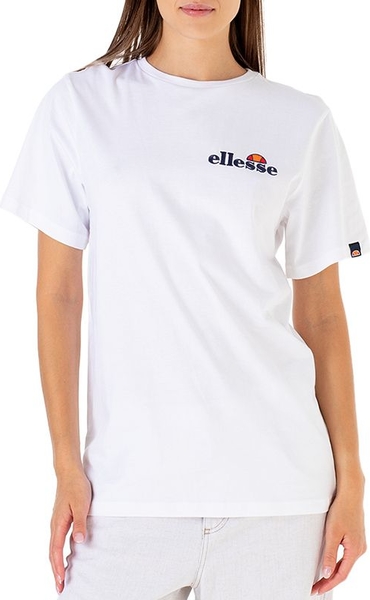 T-shirt Ellesse z krótkim rękawem z okrągłym dekoltem z bawełny