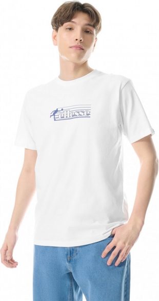 T-shirt Ellesse z nadrukiem w sportowym stylu z bawełny