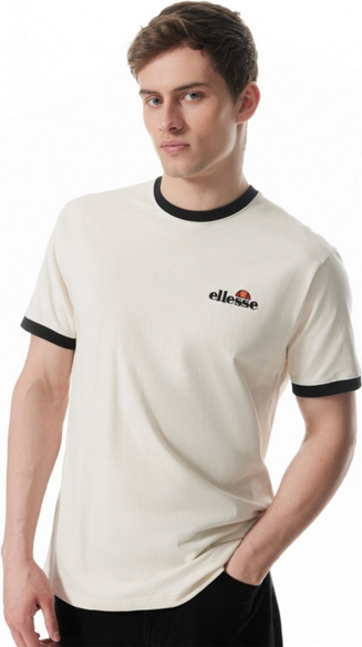 T-shirt Ellesse z nadrukiem z krótkim rękawem z bawełny