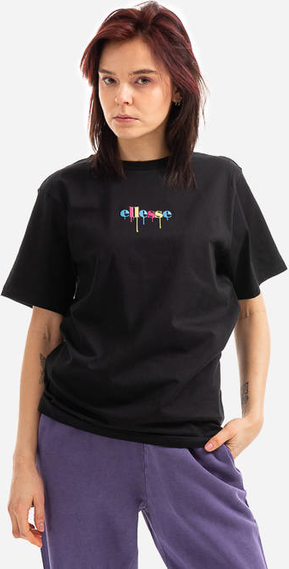 T-shirt Ellesse z okrągłym dekoltem w sportowym stylu z krótkim rękawem