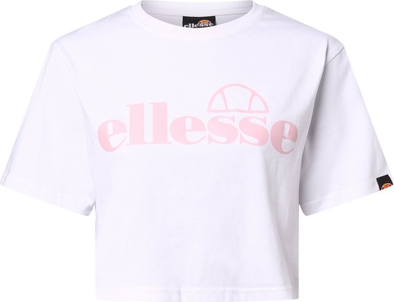 T-shirt Ellesse z okrągłym dekoltem z bawełny