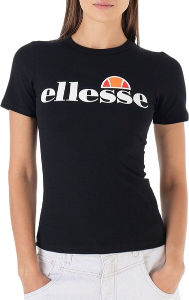 T-shirt Ellesse z okrągłym dekoltem z bawełny w młodzieżowym stylu