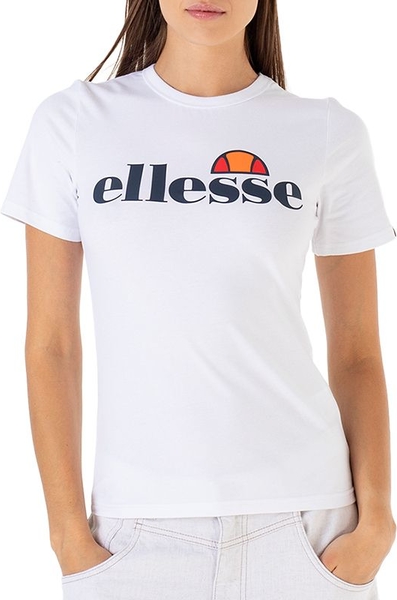 T-shirt Ellesse z okrągłym dekoltem z bawełny w sportowym stylu