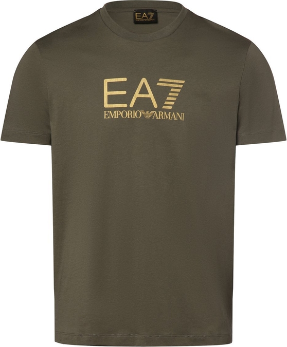 T-shirt Emporio Armani w młodzieżowym stylu z krótkim rękawem