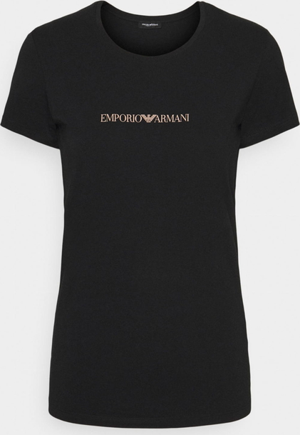 T-shirt Emporio Armani w młodzieżowym stylu z krótkim rękawem z dzianiny