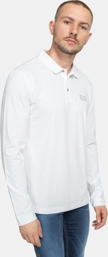 T-shirt Emporio Armani w stylu casual z bawełny z długim rękawem