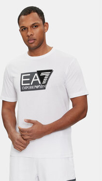T-shirt Emporio Armani z krótkim rękawem w młodzieżowym stylu